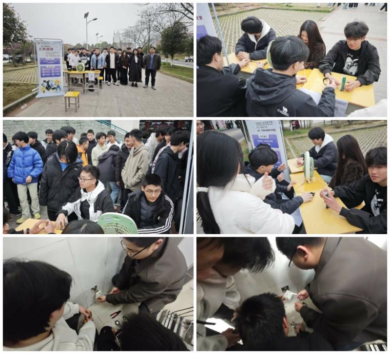 电子维修进校园，师生服务暖人心